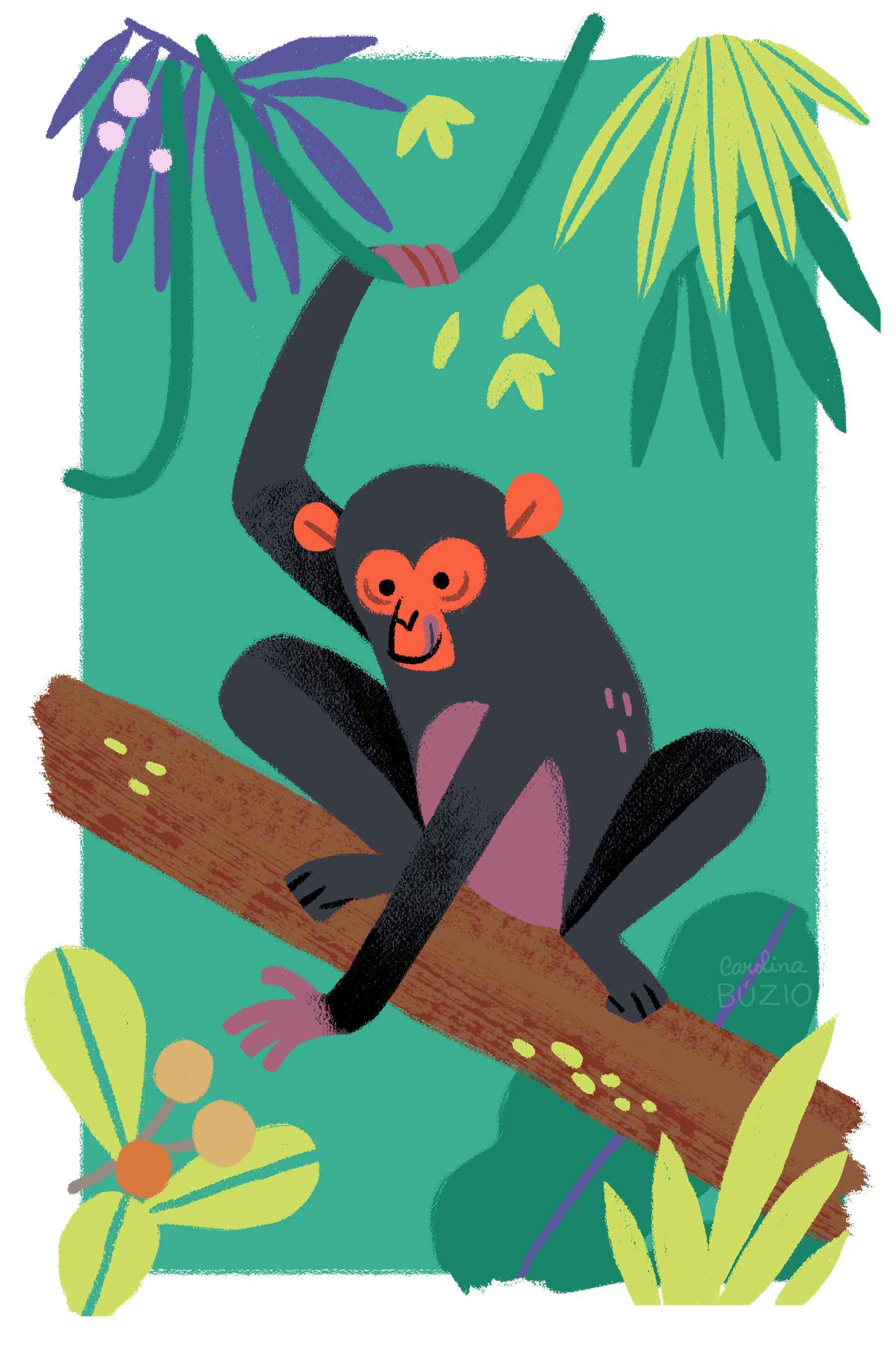 chimpanzee_pose2_ForestoOfHope_CarolinaBuzio
